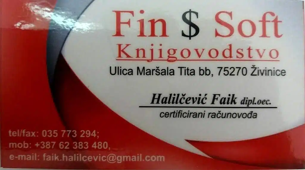 FinSoft doo:Knjigovodstvene usluge-sve na jednom mjestu-“Poklonite svoje povjerenje nama”