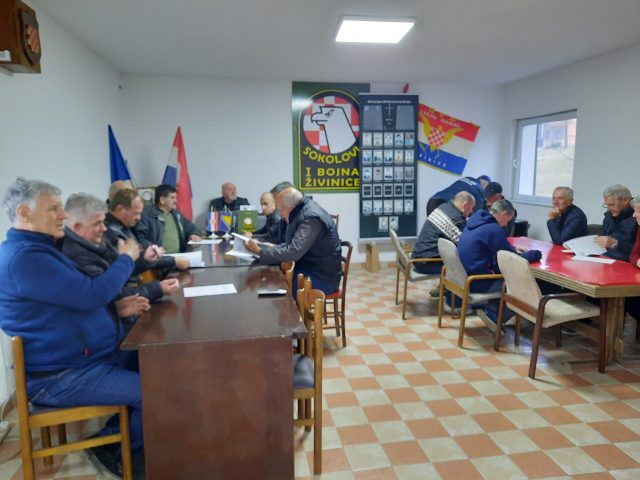 Održana izvještajna Skupština Udruge dragovoljaca i veterana domovinskog rata HVO “Živinički sokolovi”