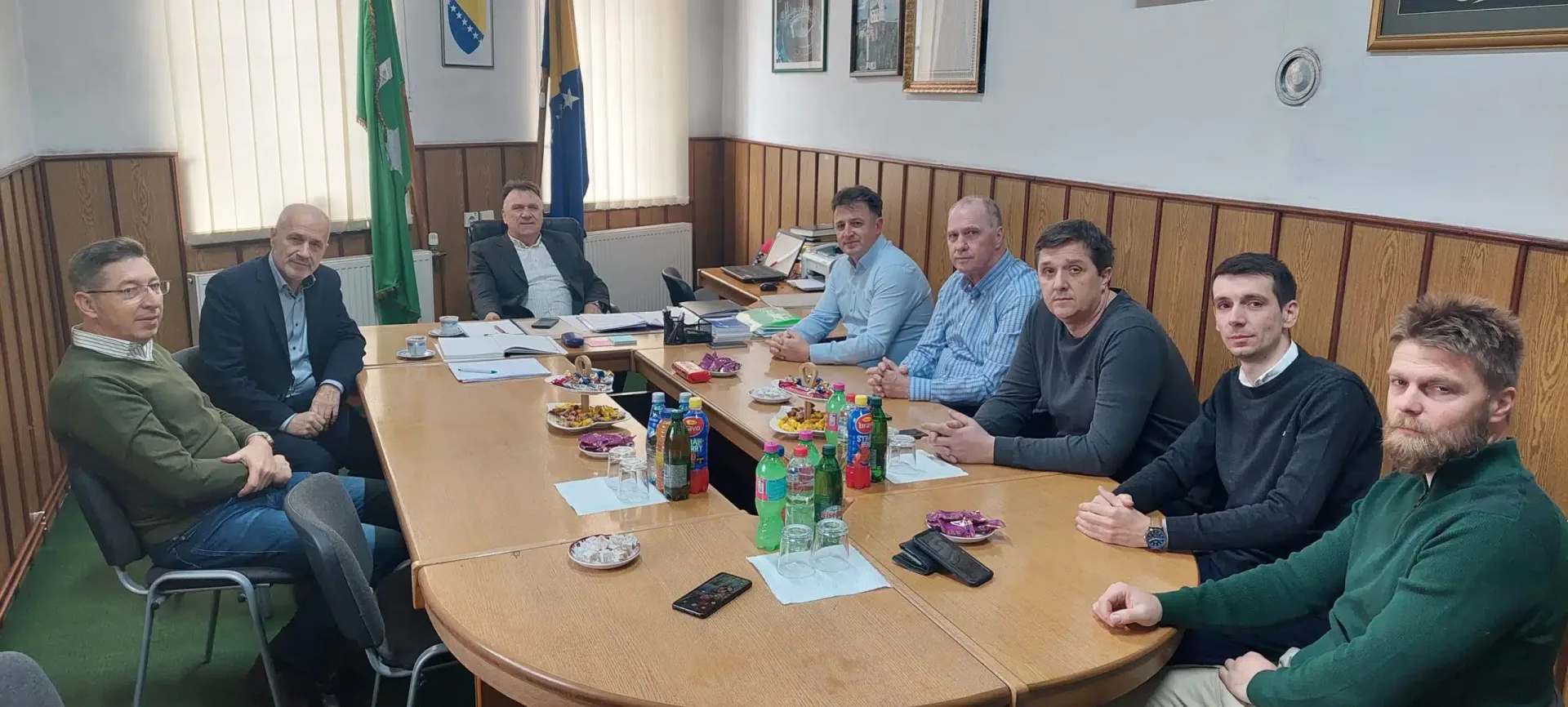 Prijem kod novoizabranog predsjednika IO Medžlisa Islamske zajednice Gradačac .