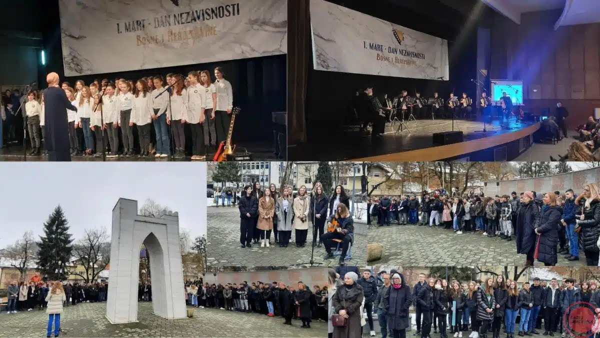 Učenice i učenici osnovnih i srednjih škola obilježili Dan nezavisnosti – Radio Gračanica