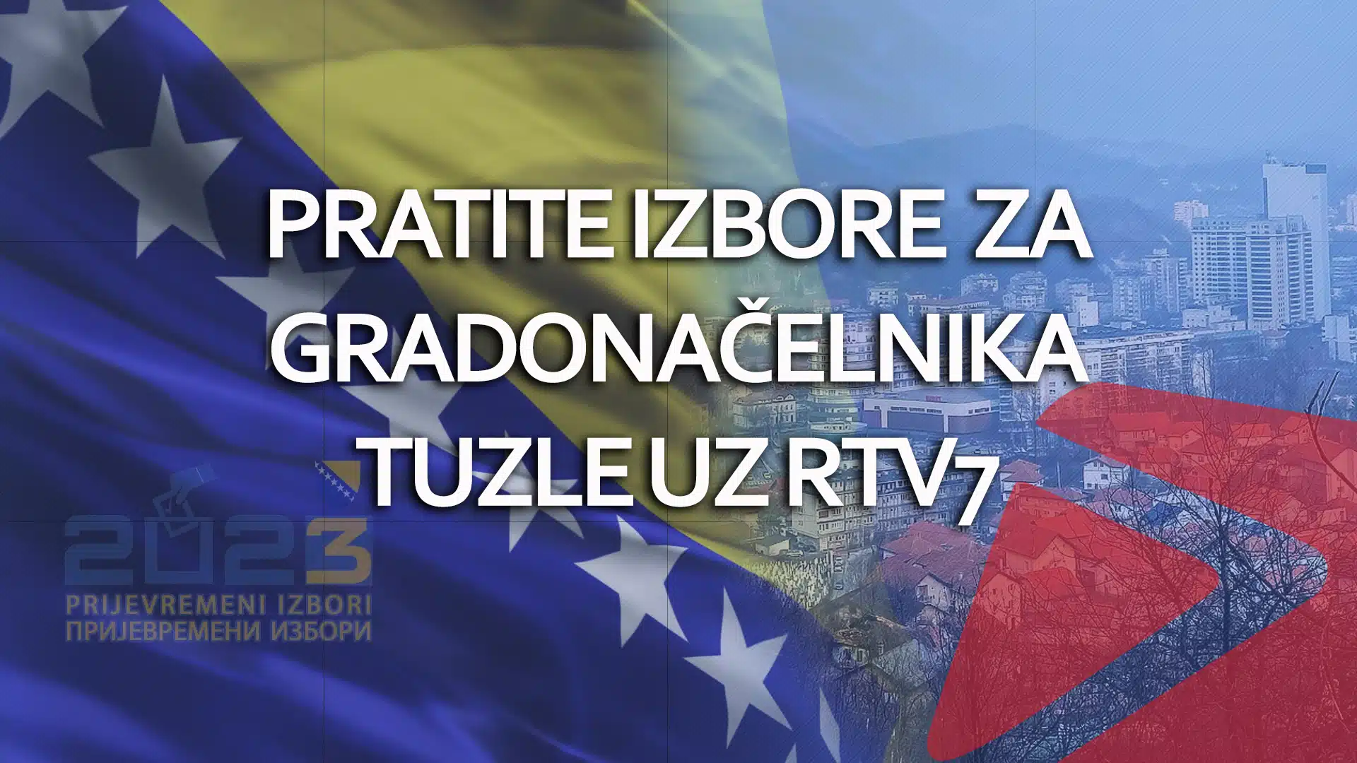 Pratite izbore za gradonačelnika uz . Tuzla | .