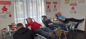 krv darovala 54 dobrovoljna davaoca .