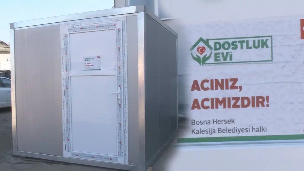 U Kalesiji napravljen prvi stambeni kontejner za ugrožene stanovnike Turske |