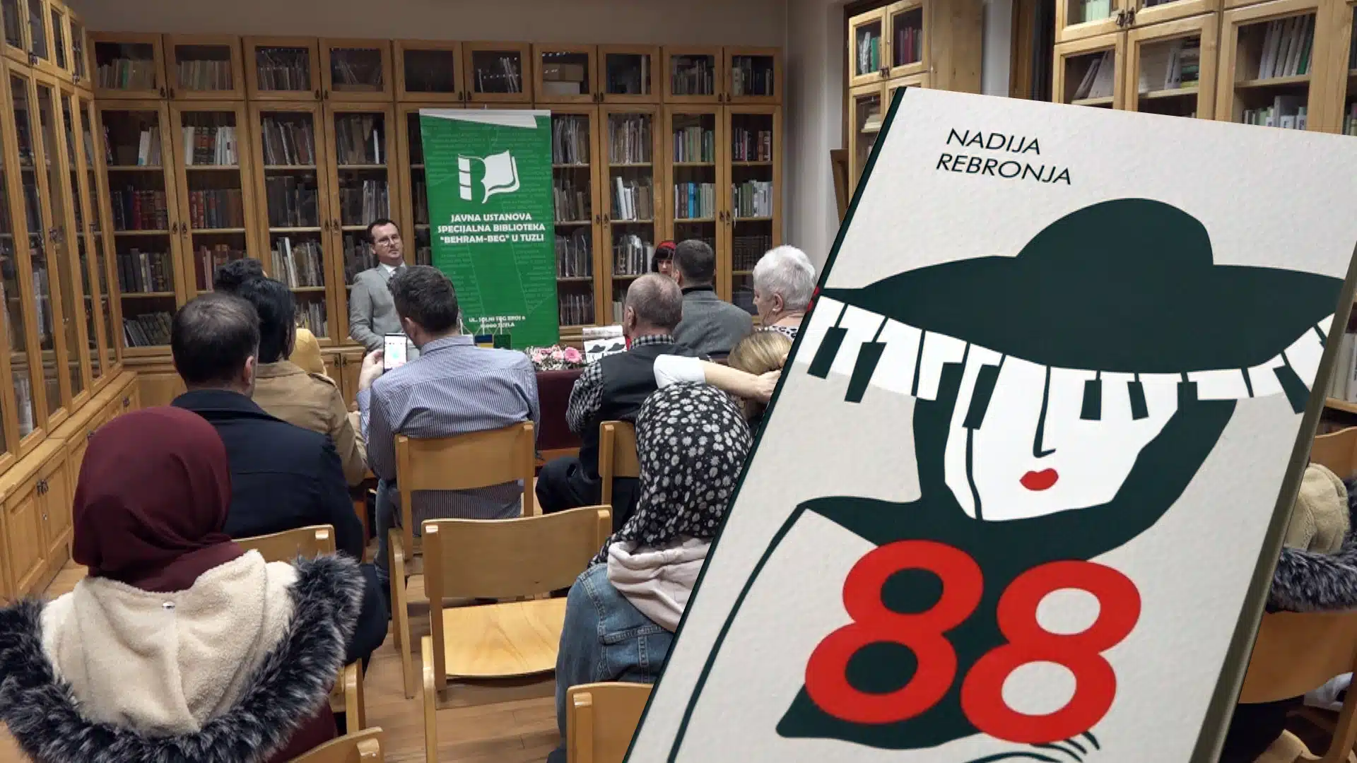 (Video) U Tuzli upriličena promocija knjige ”88” autorice Nadije Rebronje |