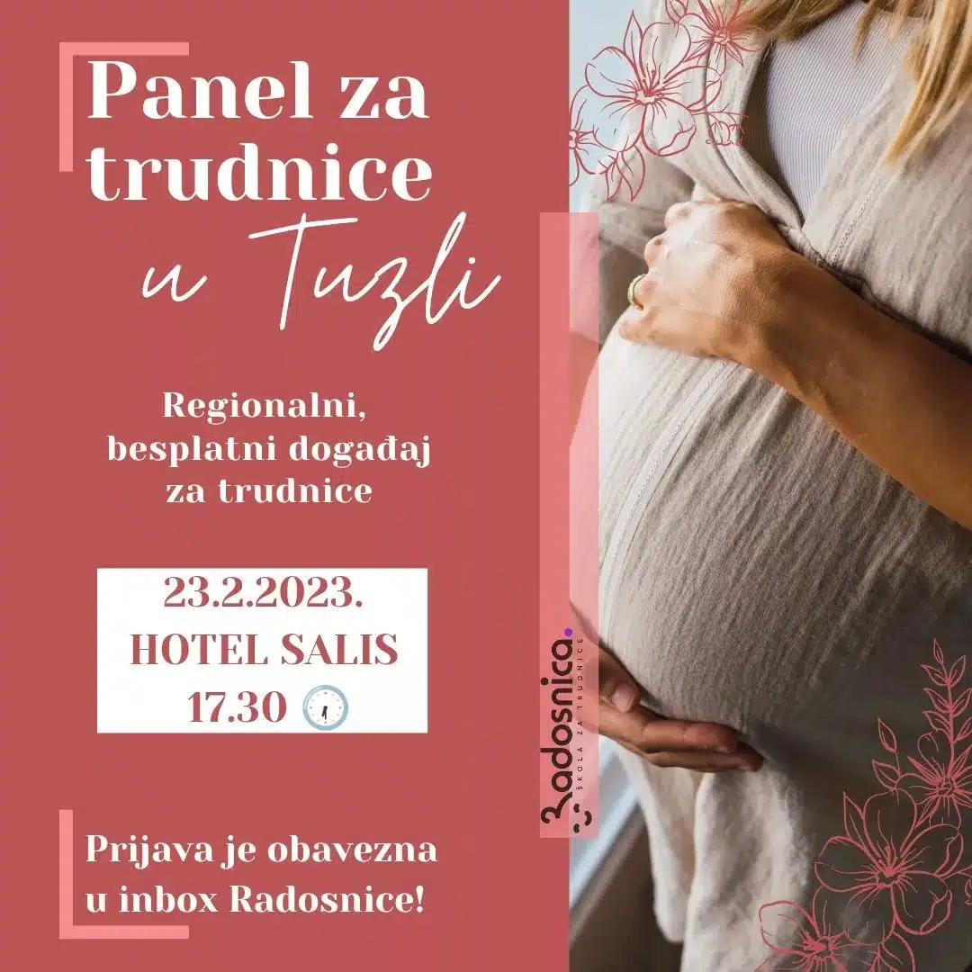 Panel za trudnice: Informativni dan o trudnoći, porodu i roditeljstvu u Tuzli