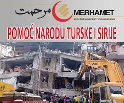 merhamet pokrenuo humanitarnu akciju ˝pomoć narodu turske i sirije˝