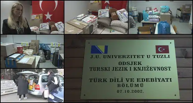(VIDEO) Do sutra traje akcija prikupljanja pomoći na Odsjeku za Turski jezik i književnost Filozofskog fakulteta UNTZ | .