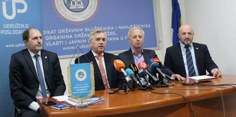 Održana press konferencija UFPBiH i SSSBiH