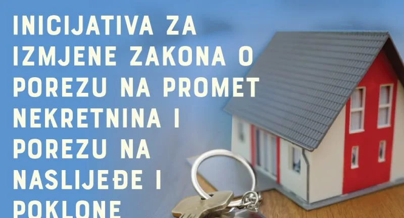 Civilni sektor u BiH na poklonjene nekretnine plaća porez