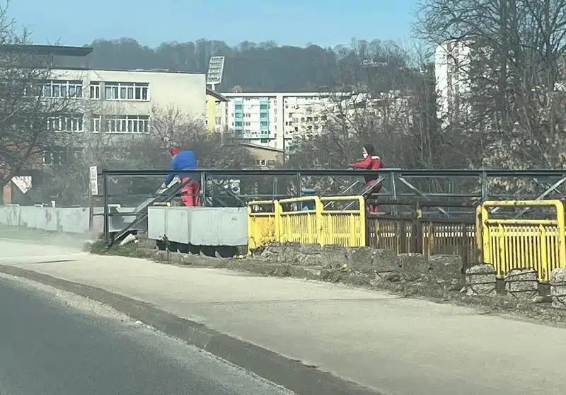 Počeli radovi i na Šačirovom mostu u Tuzli