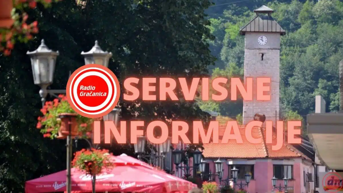 Obavijest o privremenom zatvaranju ulice za saobraćaj – Radio Gračanica