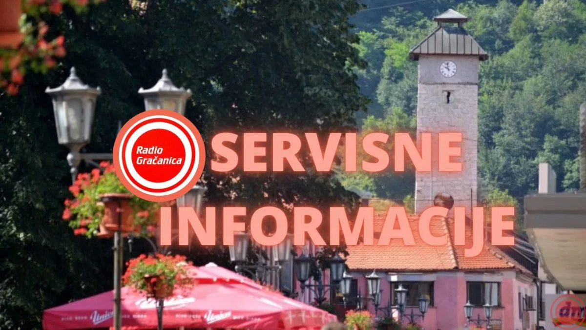Obavijest o privremenom zatvaranju ulice za saobraćaj –