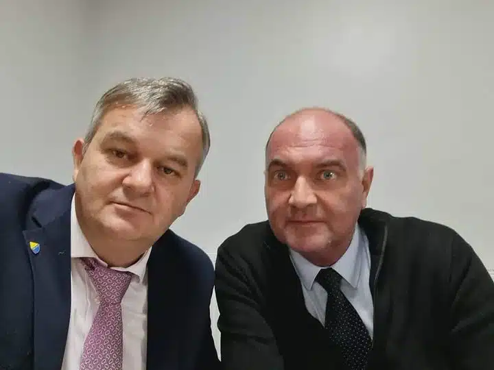 Began Muhić generalni konzul BiH u Stuttgartu oprostio se od gradonačelnika Živinica