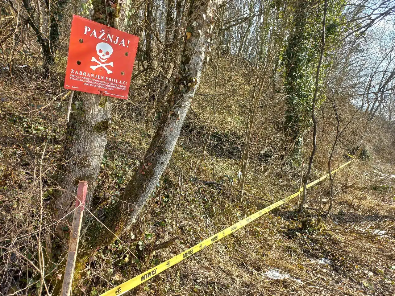 Počinju radovi na deminiranju duž dionice regionalnog puta Goduš-Rastošnica (FOTO)