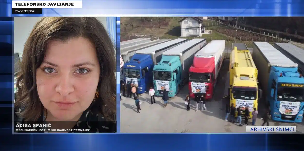 (VIDEO) Konvoj “Djeca djeci od srca“ u putu za Tursku i Siriju |