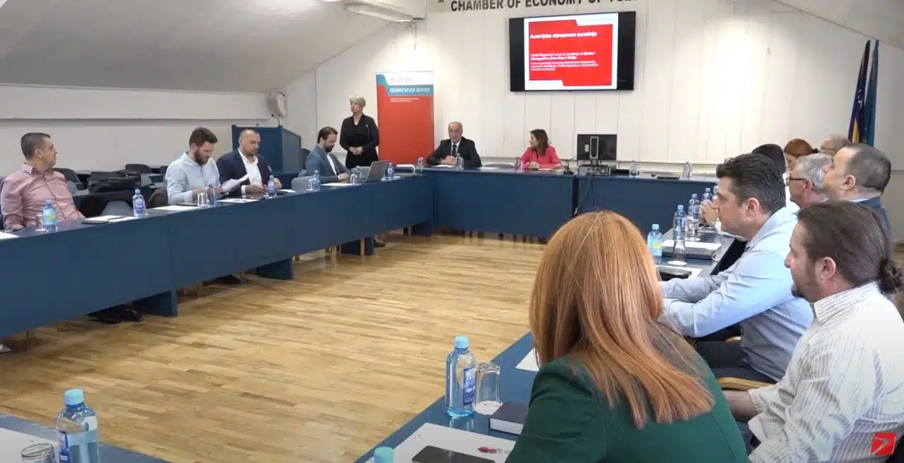 (Video) Okrugli sto u Kantonalnoj privrednoj komori: Stručno obrazovanje uz kvalitetniju praktičnu nastavu u preduzećima |