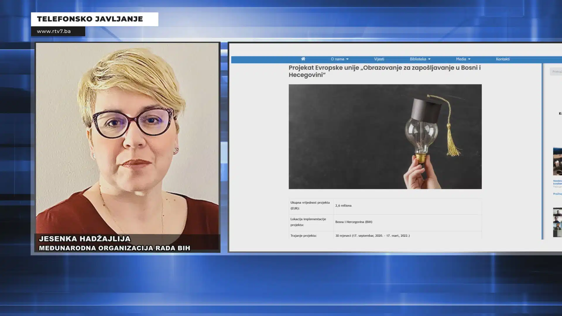 (Video) Hadžajlija: “Očekujemo da ‘EU4Employment – Posao za sve’ doprinese zapošljavanju najmanje 625 osoba iz ranjivih kategorija” |