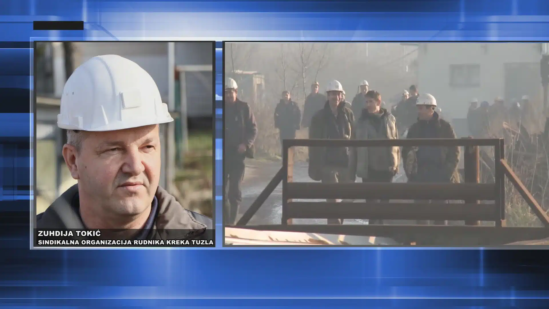 (VIDEO) Tokić: Rudari neće dozvolit stečaj |