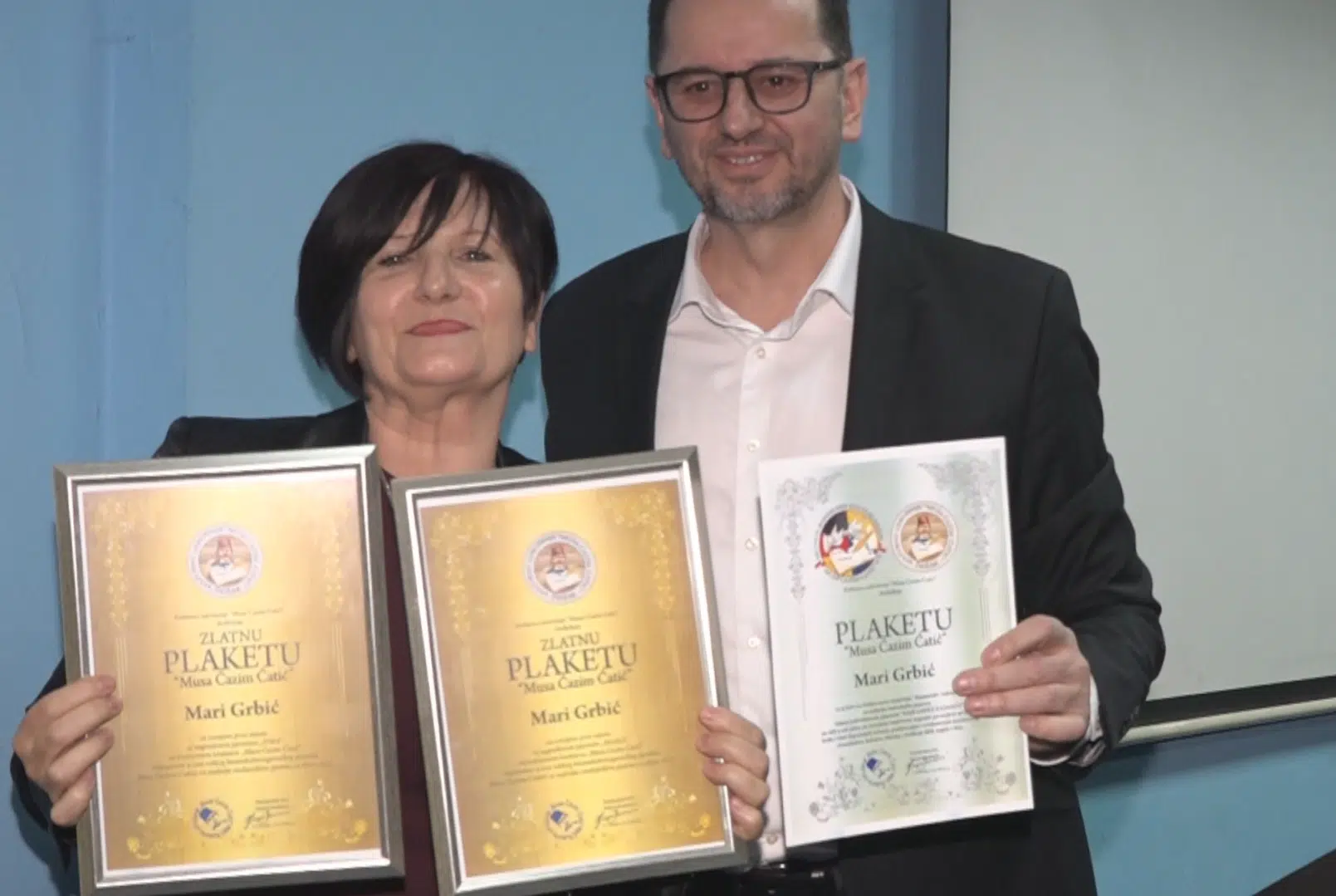 (VIDEO) U povodu obilježavanja 145 godina od rođenja Muse Ćazima Ćatića organizovana svečanost dodjele književne nagrade, koja nosi ime po tom bosanskohercegovačkom pjesniku |