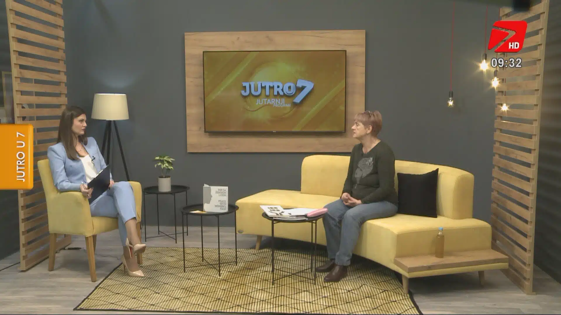 (Video) U Jutarnjem programu o Inicijativi Mir sa ženskim licem i kampanju “100 žena-100 ulica po ženama” |