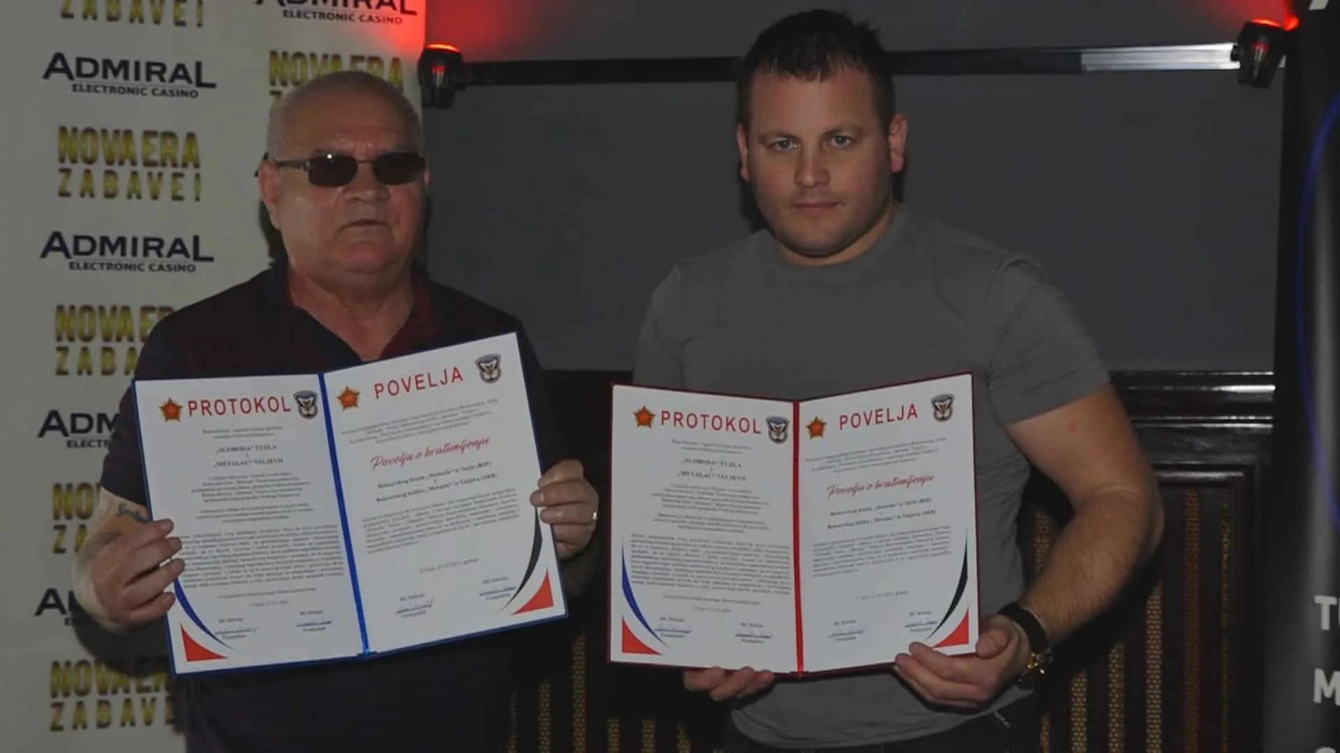 (Video) Pobratimili se bokserski klubovi “Sloboda” iz Tuzle i “Metalac” iz Valjeva |