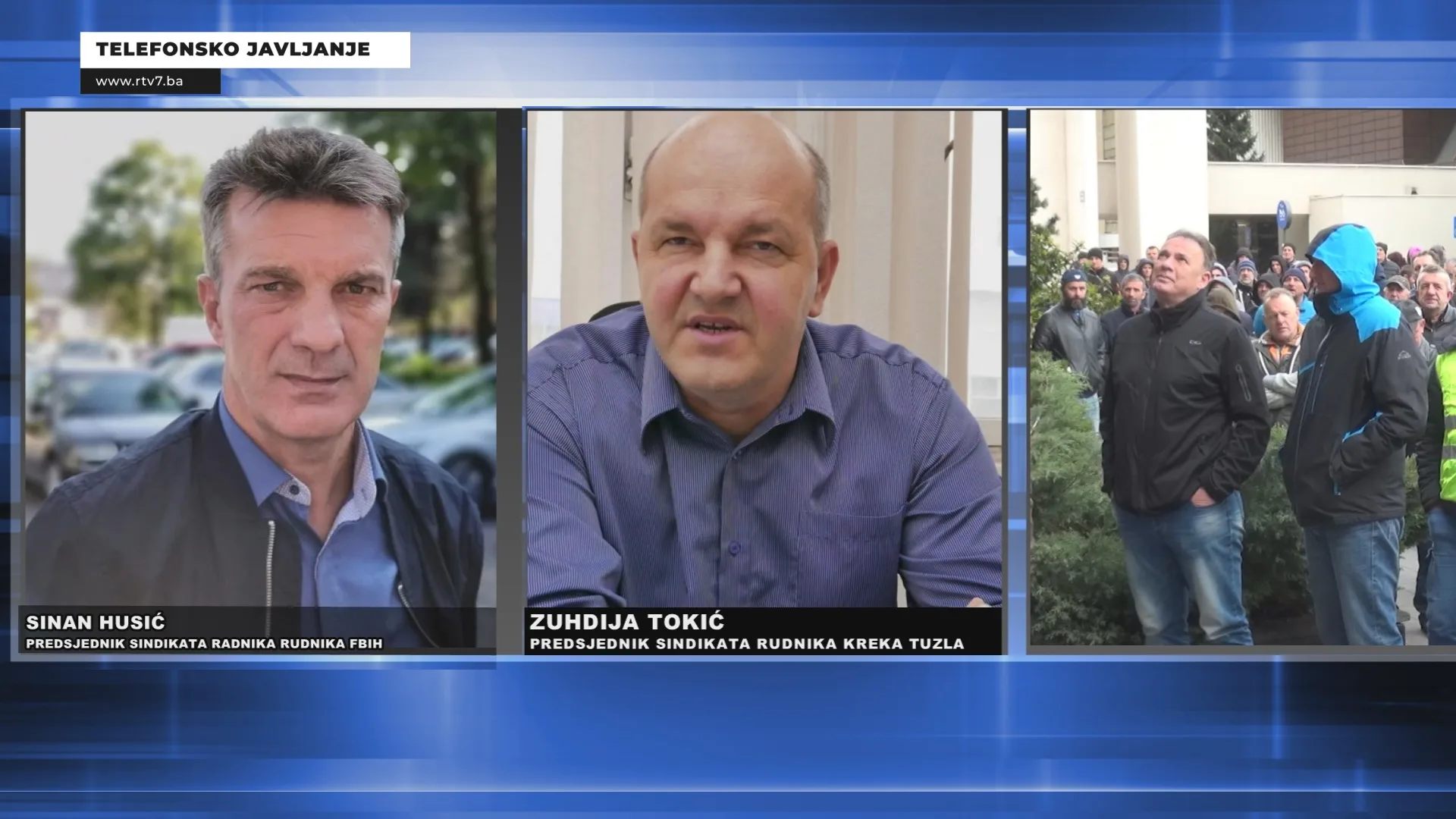 (Video) Podršku protestima rudara u Zenici pružili i komorati iz Tuzle |