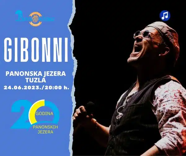 Veliki koncert Gibonnija na Panonskim jezerima