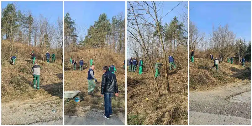 U naselju Donja Obodnica se uređuje prostor za izlete i druženja |