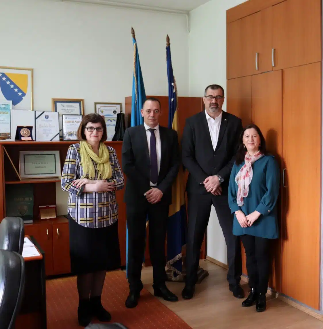 Delegacija Misije OSCE-a u BiH u posjeti Skupštini Tuzlanskog kantona |