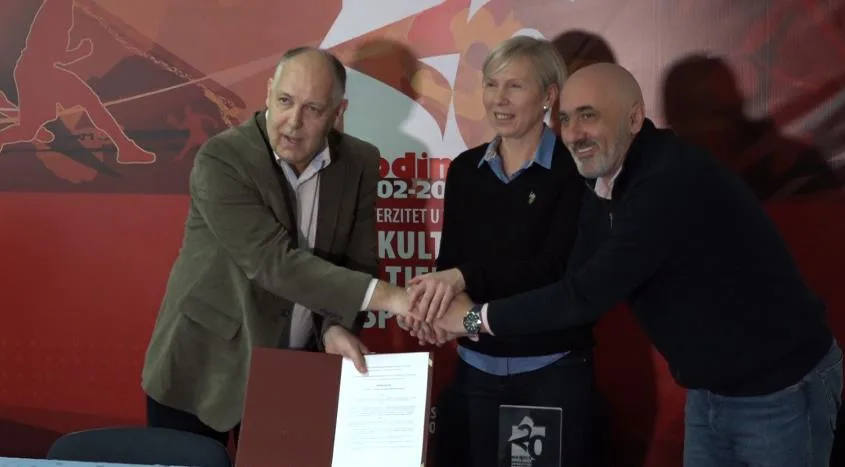 (VIDEO) Potpisan sporazum o saradnji između Fakulteta za tjelesni odgoj i sport UNTZ i Centra “Panta Rei” Tuzla |