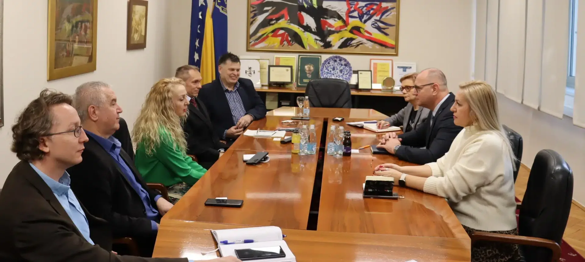 Lugavić primio delegacije Univerziteta u Pečuhu i Ekonomskog fakulteta u Tuzli, razgovaralo se o turizmu