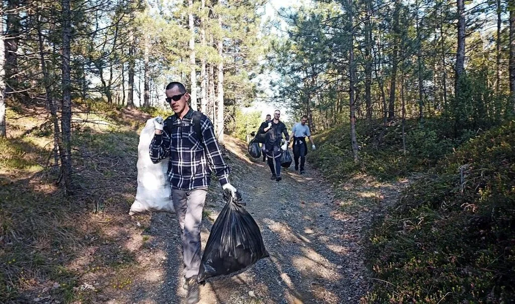 Pred početka sezone biciklisti očistili Rudine