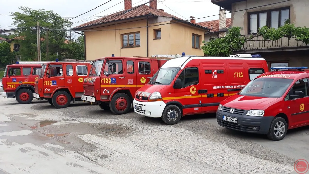 Vatrogasci PVJ  uspješno ugasili požar na porodičnoj kući  –