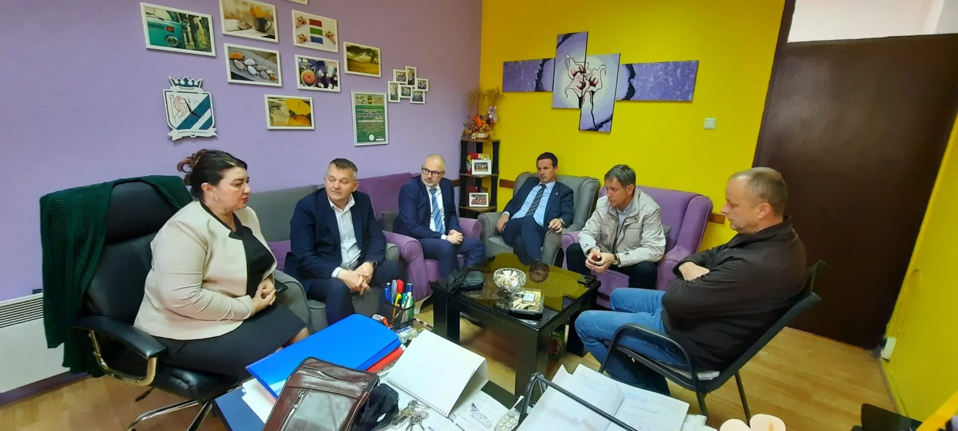 VD gradonačelnik Muhić i ministar Omerović posjetili Dječije obdanište Živinice