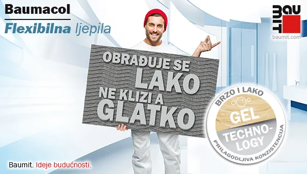 Novi proizvodi u Baumacol programu za keramiku