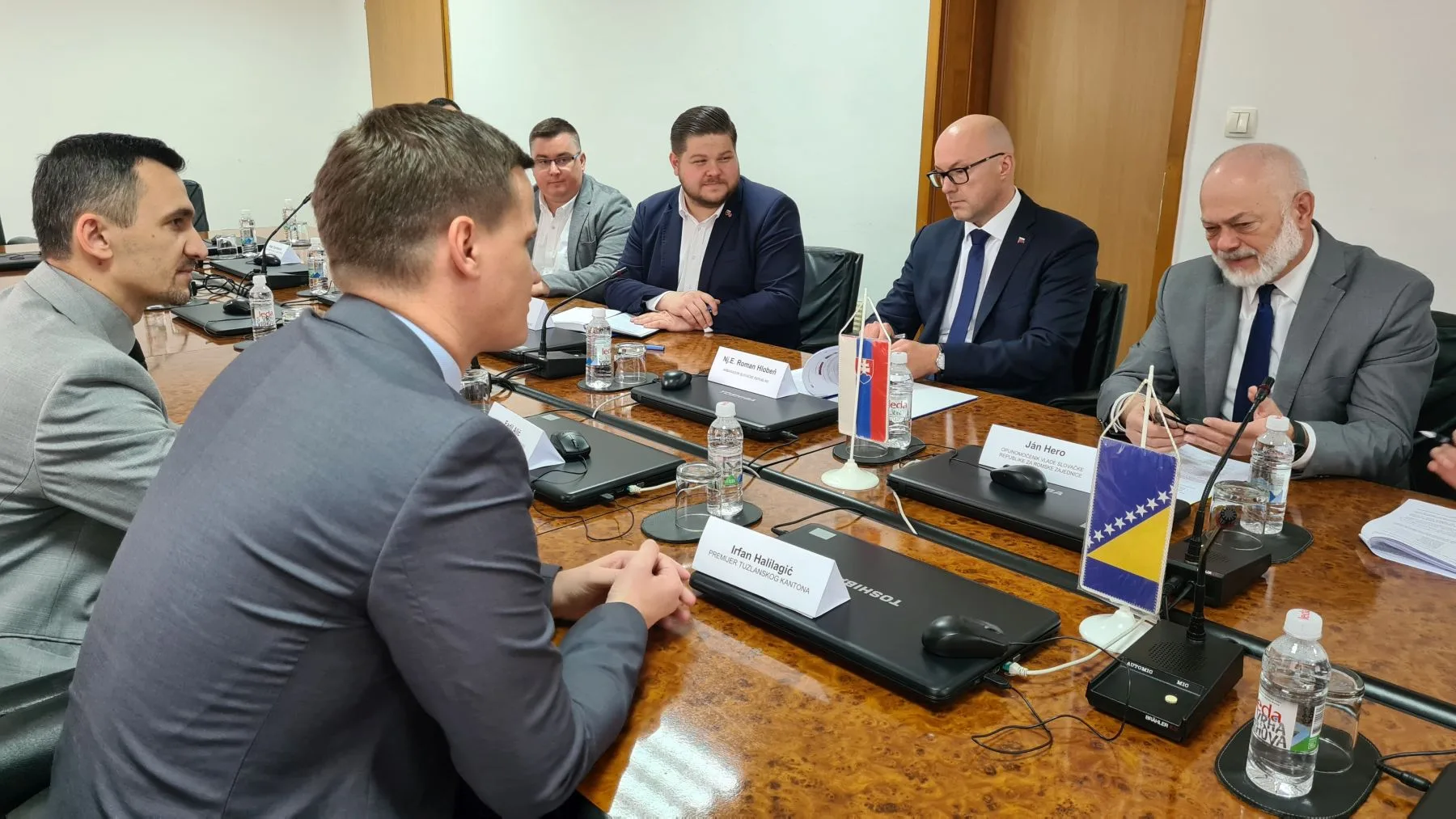 Premijer TK Irfan Halilagić ugostio delegaciju Slovačke Republike |