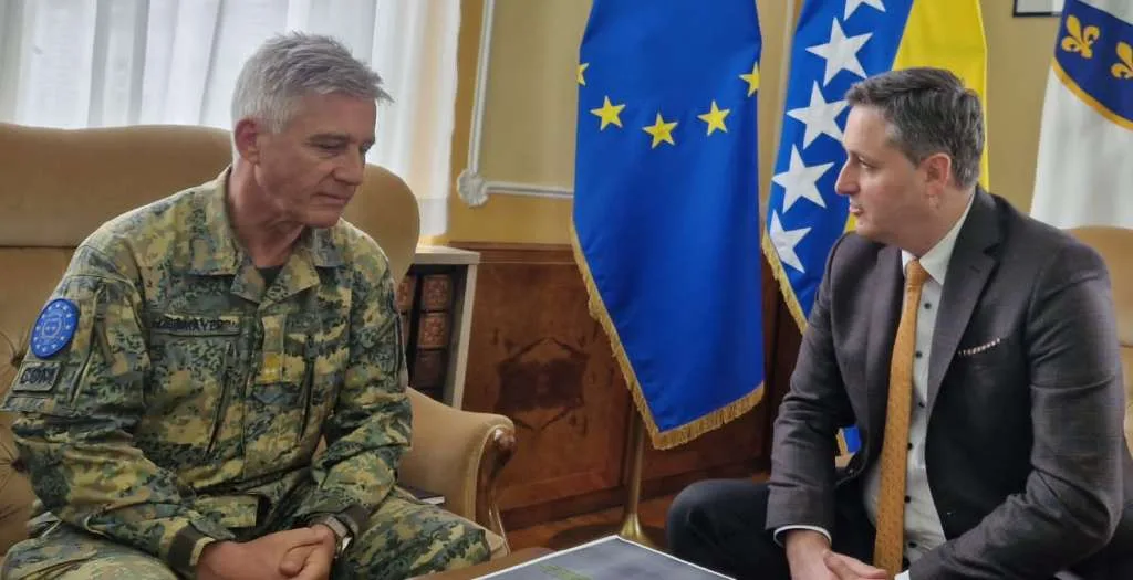 Bećirović i Habermayer o ulozi EUFOR-a kao garanta stabilnosti i sigurnosti u BiH |