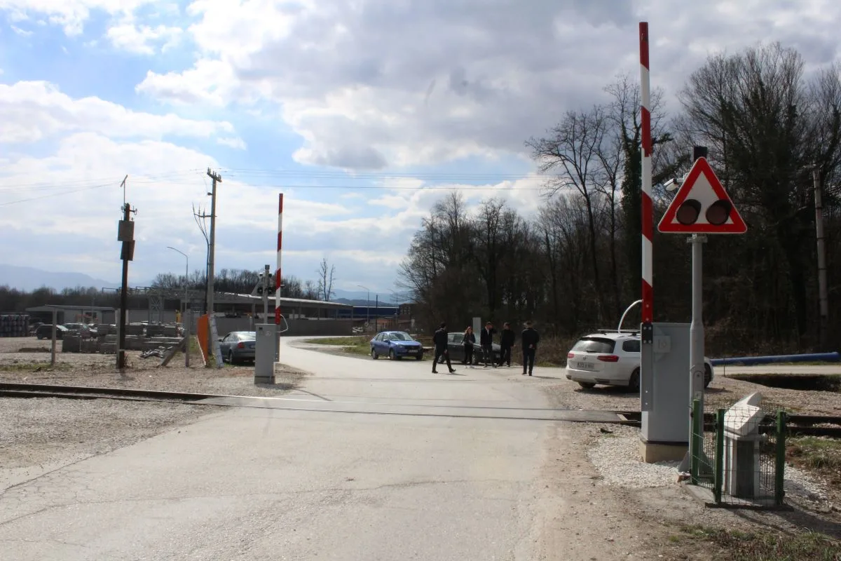 Modernizovana dva pružna prelaza u Živinicama |
