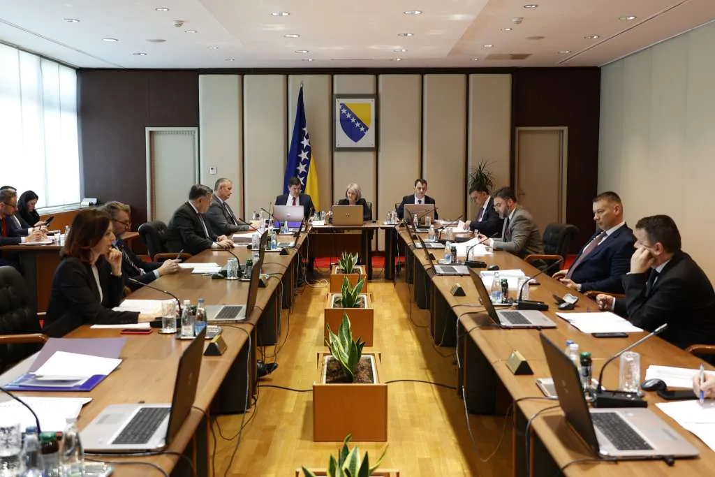 Vijeće ministara BiH danas o vanjskim poslovima, VSTV-u i izgradnji plinovoda |