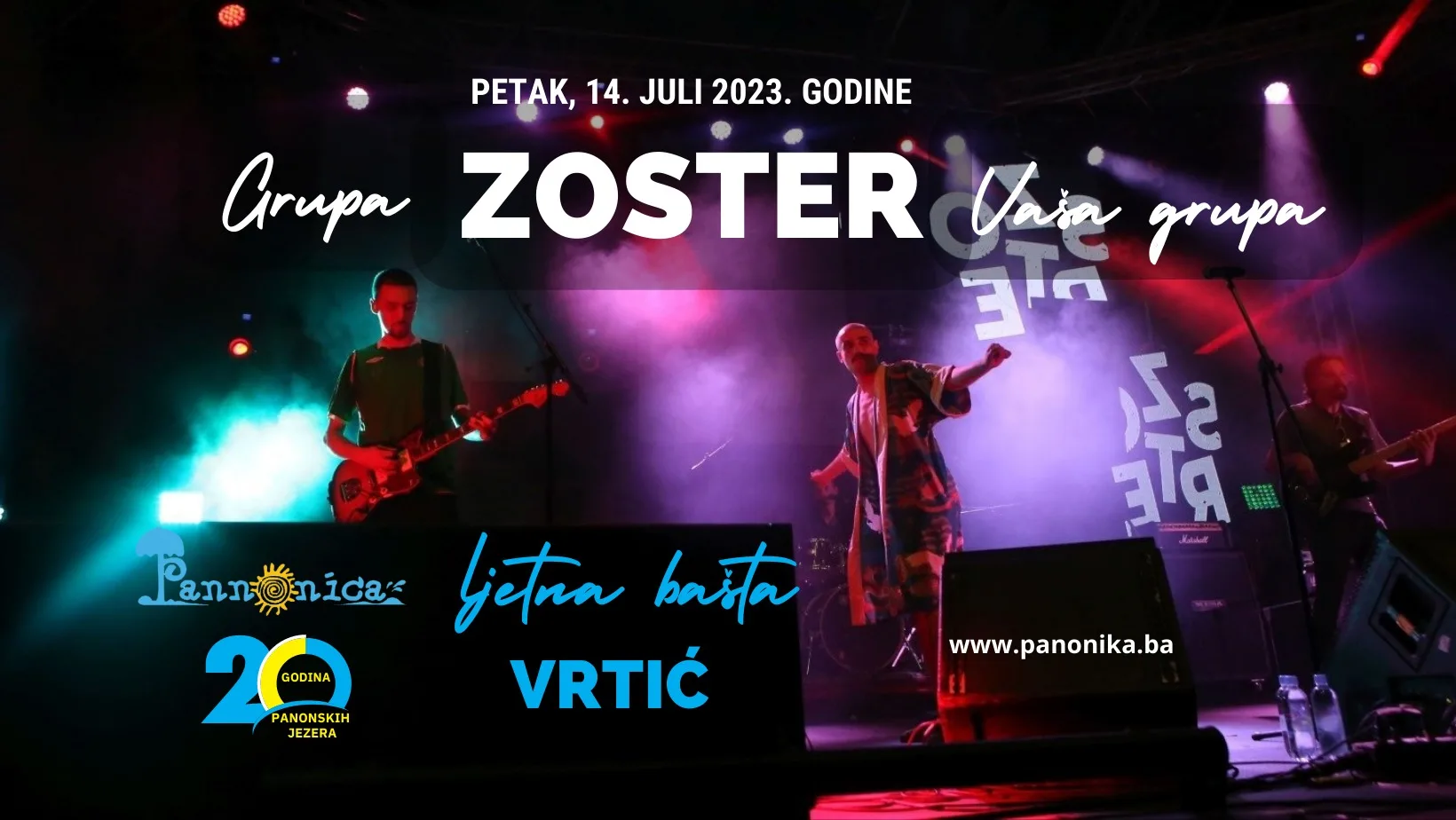 Grupa Zoster će u julu održati koncert u Tuzli