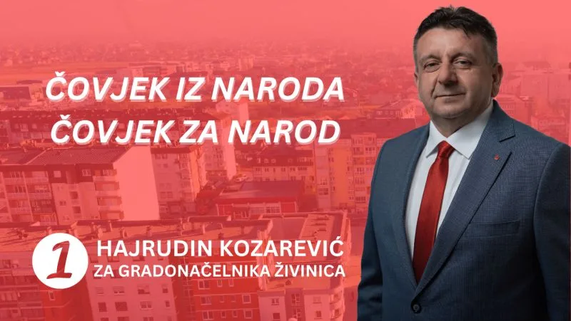 Dr.Hajrudin Kozarević-kandidat za gradonačelnika Živinica