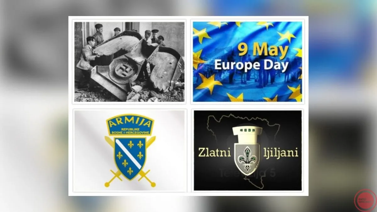 Dan Evrope, Dan pobjede nad fašizmom i Dan Zlatnih ljiljana – 9.maj –