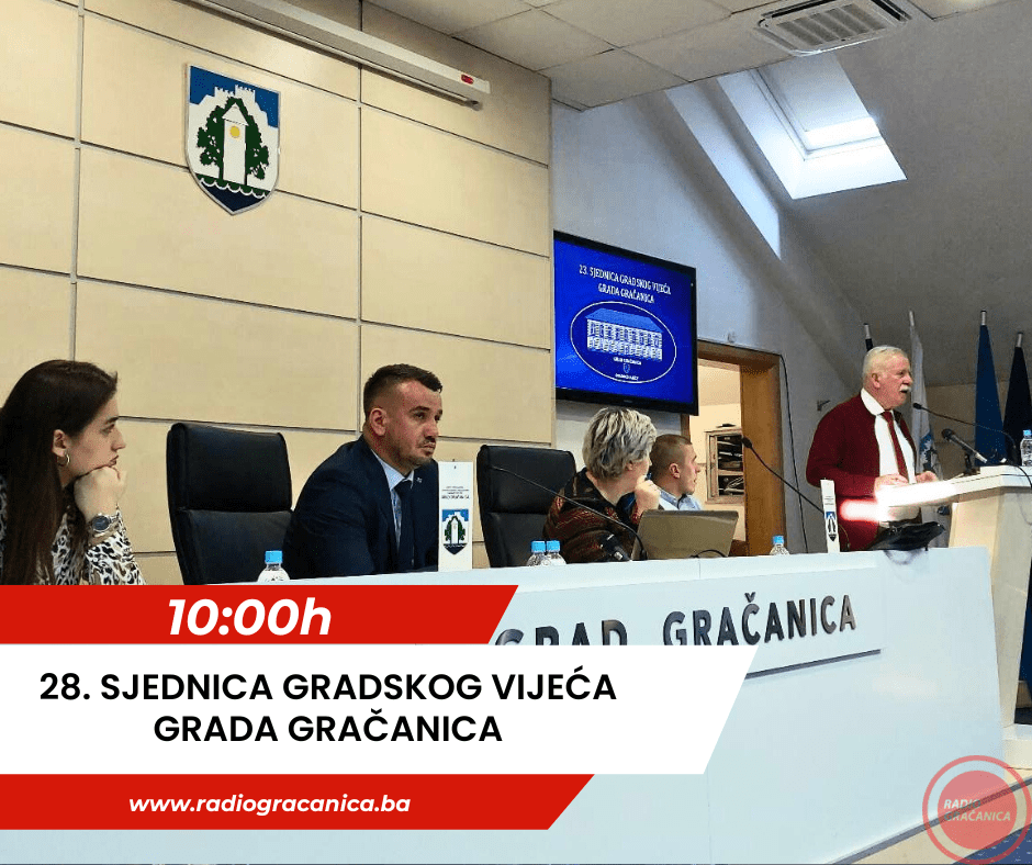 U utorak 28. sjednica Gradskog vijeća –