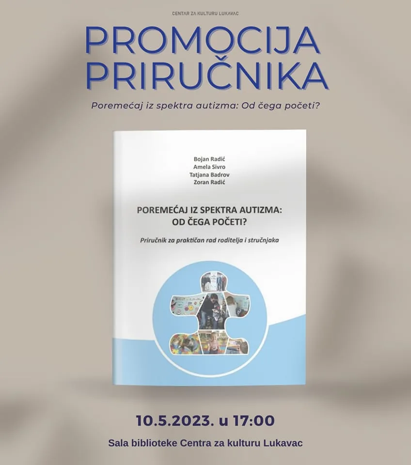 Promocija priručnika „Poremećaj iz spektra autizma: |