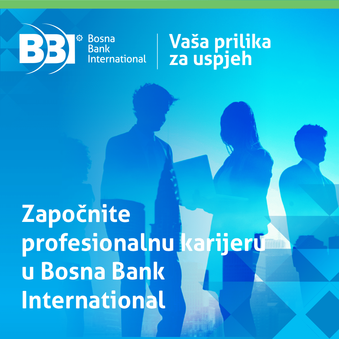 Prilika za mlade talente da dobiju posao u BBI banci