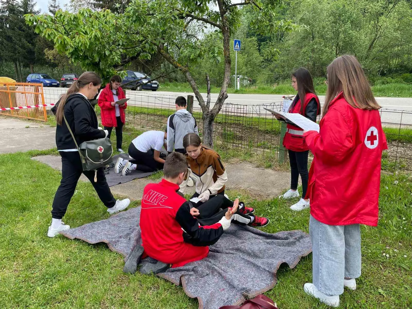 Ekipa O.Š. “Ivan Goran Kovačić” pobjednici gradskog takmičenja u pružanju prve pomoći