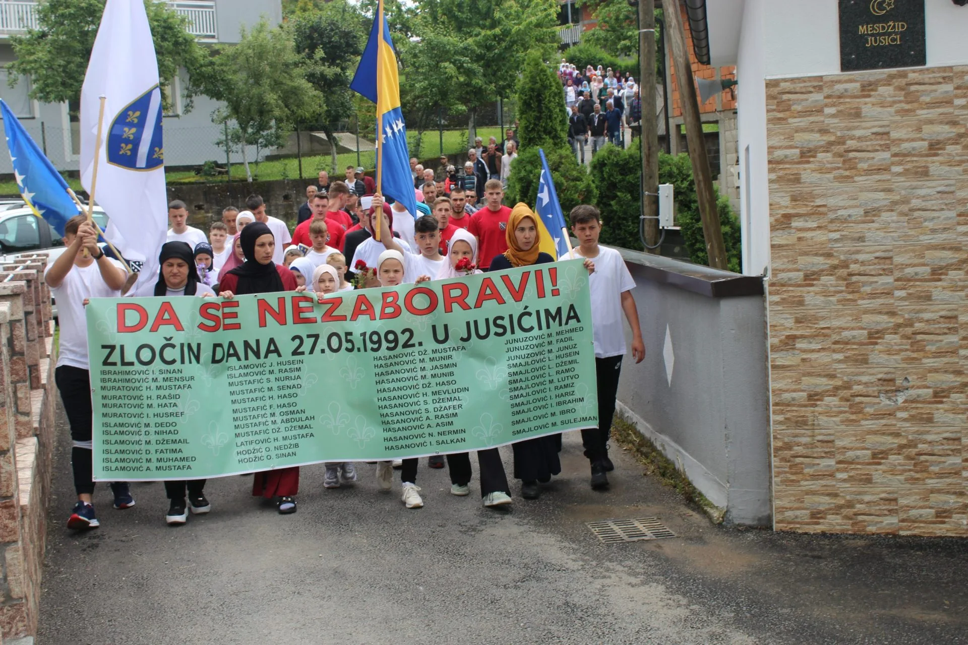 Obilježavanje 31.godišnjice zločina u Jusićima