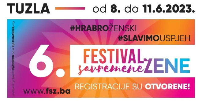 Spremne za inspiraciju? Registrujte se besplatno za VI Festival savremene žene u Tuzli! –