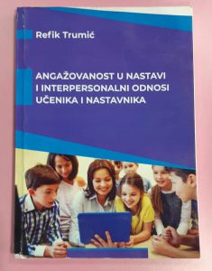 Dr.sci. Refik Trumić u petak promovira knjigu ” Angažovanost učenika i nastavnika u nastavi i interpersonalni odnosi”