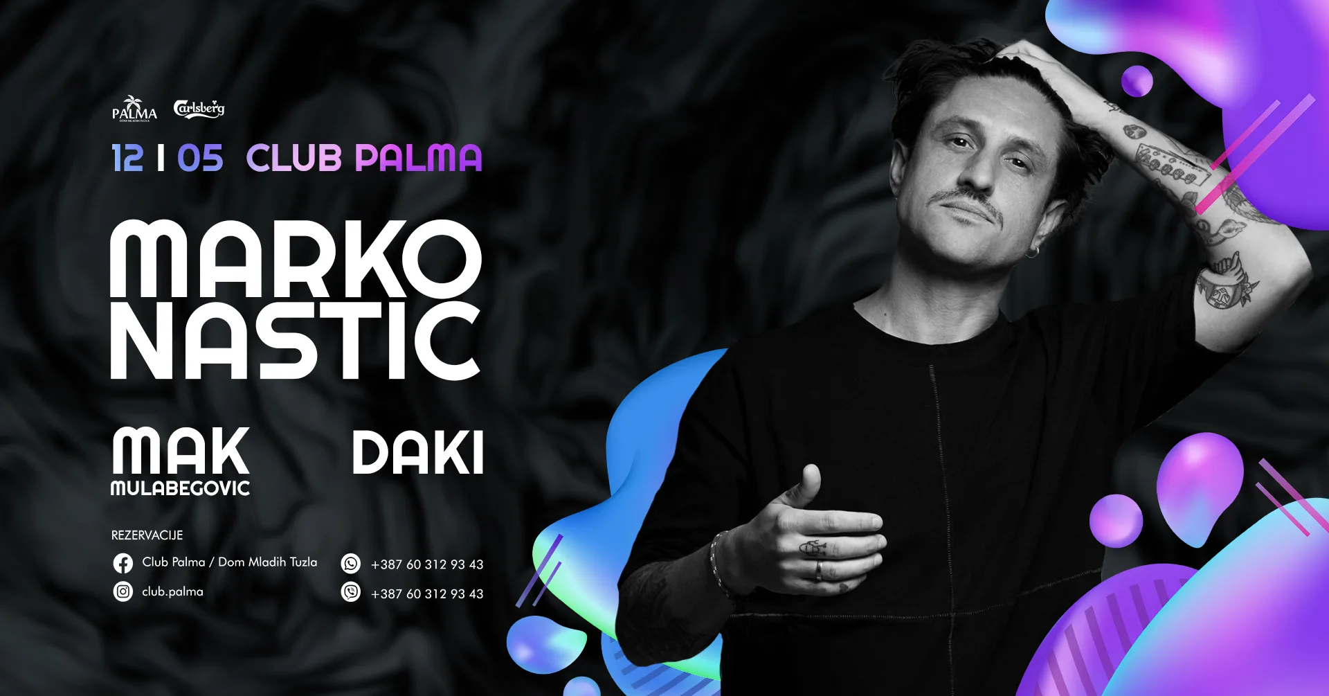 Legendarni Marko Nastić gostuje u Clubu Palma u Tuzli